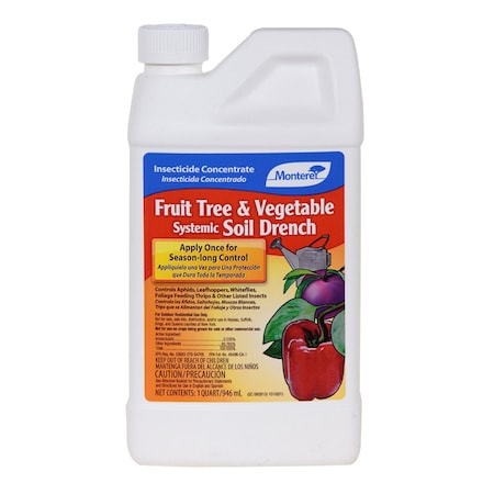 Monterey Monterey Fruit Tree & Vegetable Soil Drench Insect Killer Liquid Concentrate 32 oz LG 6274